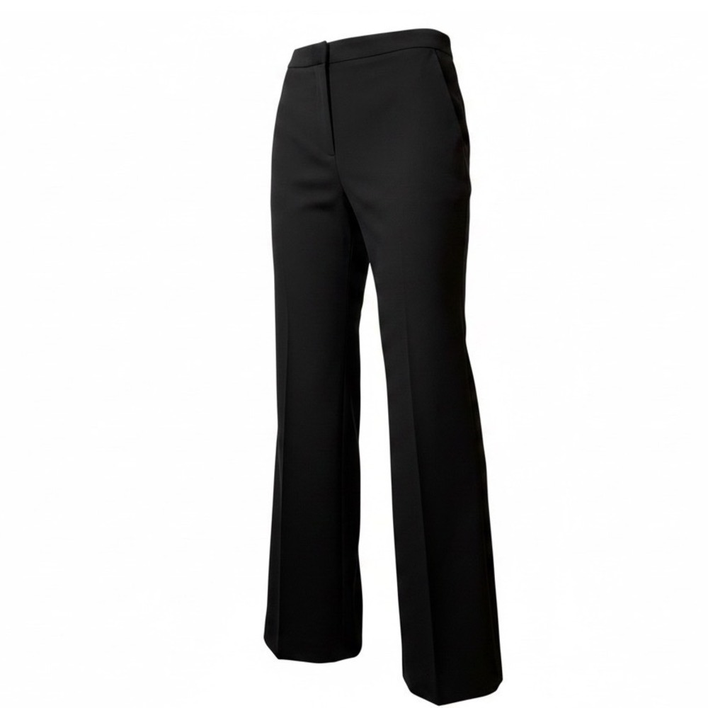 Villager Liz Claiborne Stretch Dress Pants Women's Size 4 Black Bootcut Career